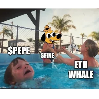 😵 emoji This is $FINE | https://t.me/FINEerc Telegram sticker 10 of 41