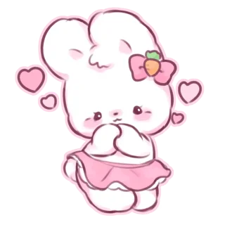 🥺 emoji кьют крол ୨ 💘 ୧ @nkplz Telegram sticker 23 of 40