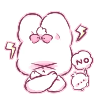 😡 emoji кьют крол ୨ 💘 ୧ @nkplz Telegram sticker 13 of 40