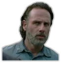 🤔 emoji The Walking Dead Telegram sticker 7 of 70