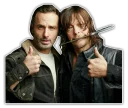 👍 emoji The Walking Dead Telegram sticker 6 of 70