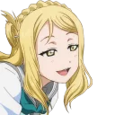 😏 emoji Aqours Memes Telegram sticker 14 of 90