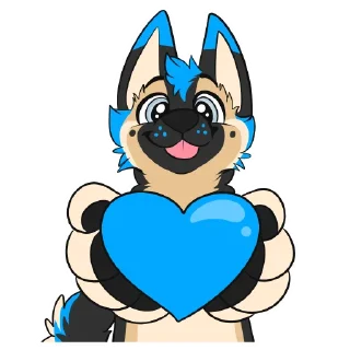 💙 emoji Zen Telegram sticker 6 of 8