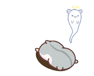 ☠ emoji Little Hamster || @xxyuji Telegram sticker 19 of 24