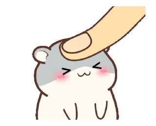 ❤️ emoji Little Hamster || @xxyuji Telegram sticker 10 of 24