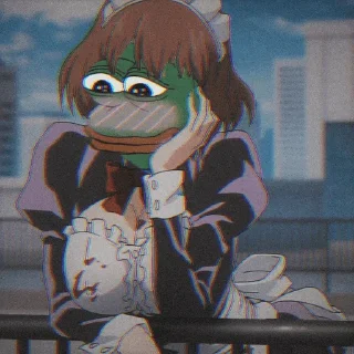 🐸 emoji Akuma pepe| @o_ta_ku Telegram sticker 17 of 41