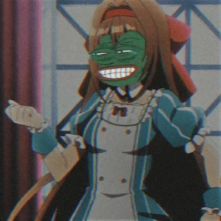 Sticker from Akuma pepe| @o_ta_ku