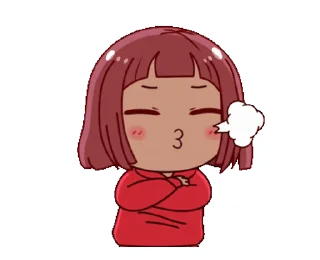😤 emoji Kurumi - Chan || @GreySunders Telegram sticker 9 of 48