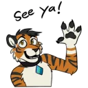 👋 emoji FANG! Telegram sticker 21 of 41