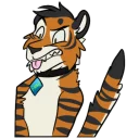 😕 emoji FANG! Telegram sticker 20 of 41