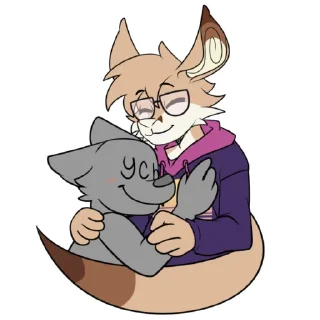 🫂 emoji Ingrid Kangaroo @kangamichael21 Telegram sticker 24 of 65