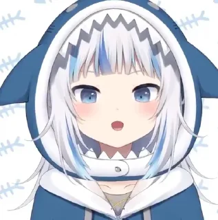 🌊 emoji Gawr Gure-by hely Telegram sticker 13 of 112