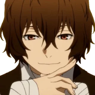 ☁️ emoji Dazai Osuma-by Hely Telegram sticker 20 of 116