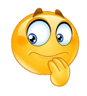 🤔 emoji Pack Abi Telegram sticker 11 of 110