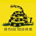 😍 emoji Don't Tread On Me Telegram sticker 11 of 27