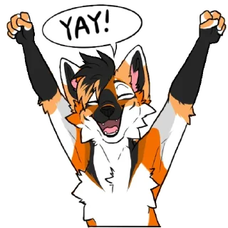 🥳 emoji Caïus / Khyra Telegram sticker 19 of 42