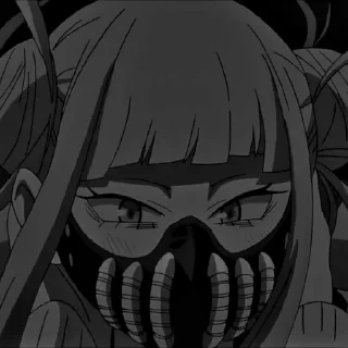 😤 emoji Toga Himiko ;; @helpkyojin Telegram sticker 5 of 35