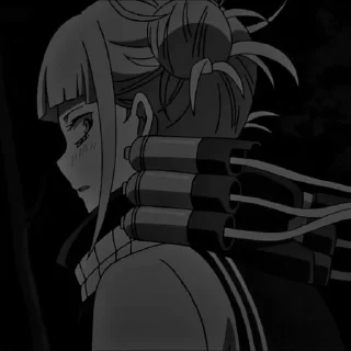 😤 emoji Toga Himiko ;; @helpkyojin Telegram sticker 19 of 35