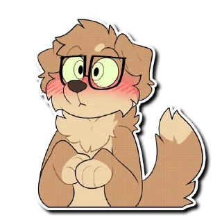 😳 emoji Max Fluffy Telegram sticker 11 of 16