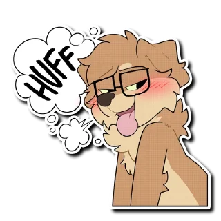 😘 emoji Max Fluffy Telegram sticker 12 of 16