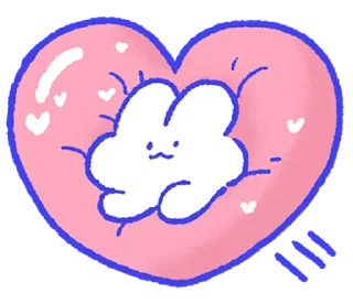 🐰 emoji ᭝݊⿻̸̣ mongmong! ⵓ @nyawrwar ⿴༘͜᭼̣ꪆ Telegram sticker 10 of 81