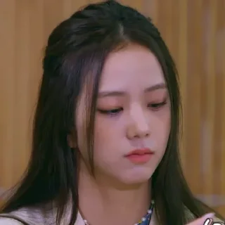 😔 emoji Jisoo Telegram sticker 20 of 24