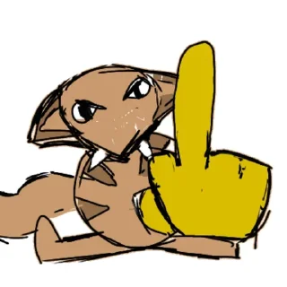 🖕 emoji Rileoli + Le Macabre Pack Telegram sticker 3 of 120