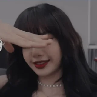 🦢 emoji ☁ ◜LALISA #2 @chevstickers Telegram sticker 5 of 21