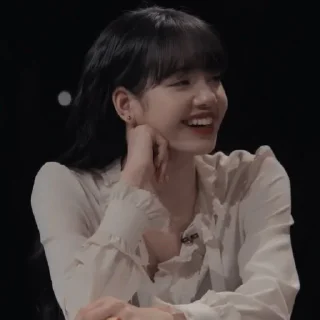 🦢 emoji ☁ ◜LALISA #2 @chevstickers Telegram sticker 19 of 21