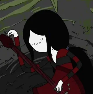 😔 emoji Marceline👱‍♀ @yourstickerschnl Telegram sticker 9 of 79
