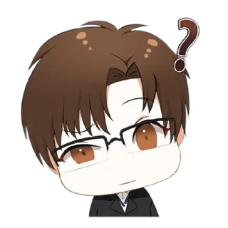 ❓ emoji Mystic Messenger - @oneesanstickers Telegram sticker 21 of 24