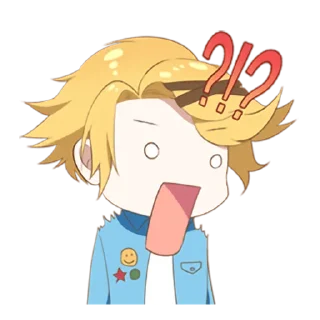 🤨 emoji Mystic Messenger - @oneesanstickers Telegram sticker 7 of 24