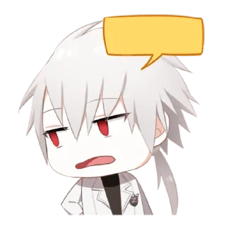 😒 emoji Mystic Messenger - @oneesanstickers Telegram sticker 11 of 24