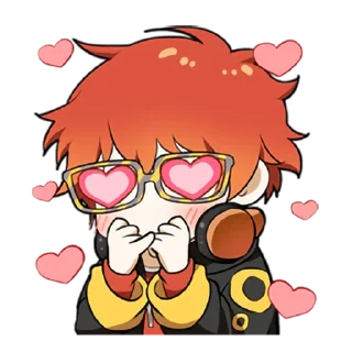 🥰 emoji Mystic Messenger - @oneesanstickers Telegram sticker 19 of 24