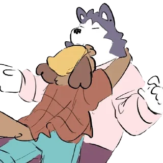 🤗 emoji Mason (Duncan & Eddie) Telegram sticker 6 of 73