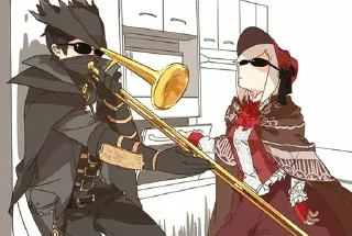 🎺 emoji Meme the Old Blood Telegram sticker 18 of 65