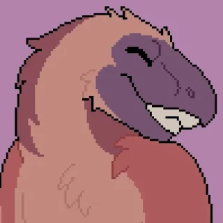 😁 emoji Rumble The Raptor & Oreo Telegram sticker 3 of 46