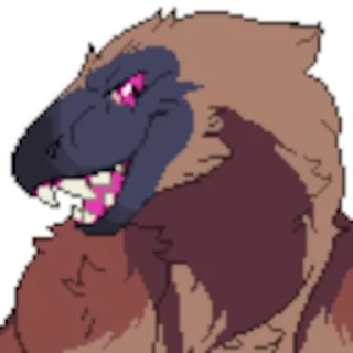 😄 emoji Rumble The Raptor & Oreo Telegram sticker 12 of 46
