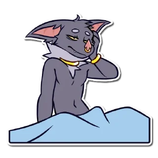 🥱 emoji SeanTheBat Telegram sticker 8 of 90