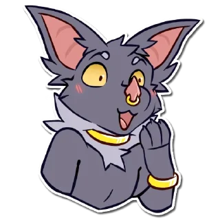 😮 emoji SeanTheBat Telegram sticker 12 of 90