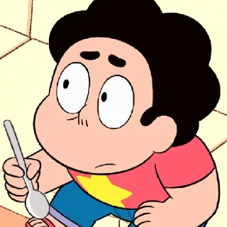🤔 emoji Steven Universe Telegram sticker 6 of 62