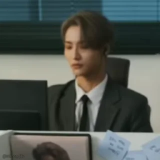 🤨 emoji Seonghwa 🦊 @mwtade Telegram sticker 15 of 71