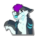 😭 emoji Fox's Cute Sticker collection Telegram sticker 10 of 77