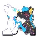 💋 emoji Fox's Cute Sticker collection Telegram sticker 3 of 77