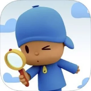 Sticker from pocoyo