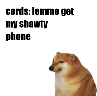 🥸 emoji Gooyse’s Doge Stickers Telegram sticker 7 of 42