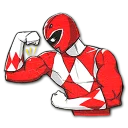 💪 emoji Power Rangers / By OsmerOmar Telegram sticker 10 of 20