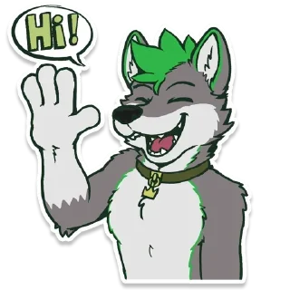 Sticker from Rey Wolynx