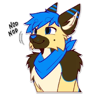 🙂‍↕️ emoji Shep Telegram sticker 9 of 26
