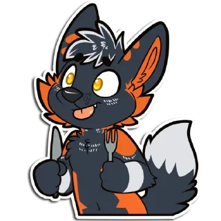 🍴 emoji Asa Telegram sticker 13 of 48